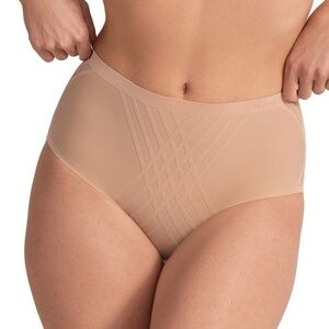 The Honeylove Silhouette Brief in Sand (Size Large)